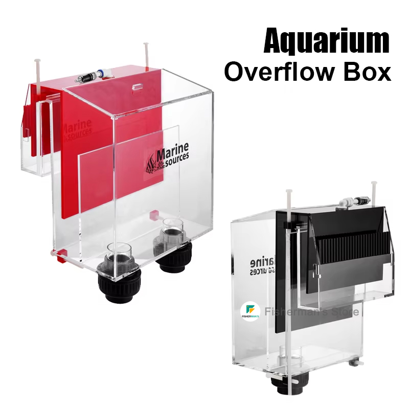 Marine Aquarium Overflow Box - المصادر البحرية حوض السمك صندوق الماء،