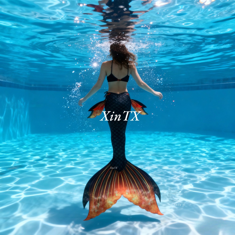 Aquarium & Marine Museum - بدلة سباحة للكبار على شكل ذيل