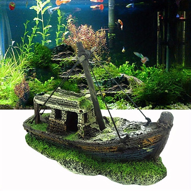 Aquarium Marineland - حوض السمك خزان الأسماك المشهد حطام