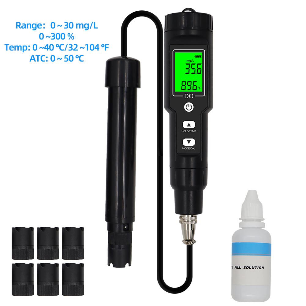 Marine Aquarium Water Test Kit - DO9100 مقياس الأوكسجين المذاب الرقمي 0.0-30.0