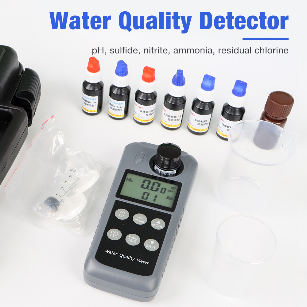 جهاز قياس متعدد المعايير للحمو - مراجعة Marine Aquarium Water Test Kit وسعره