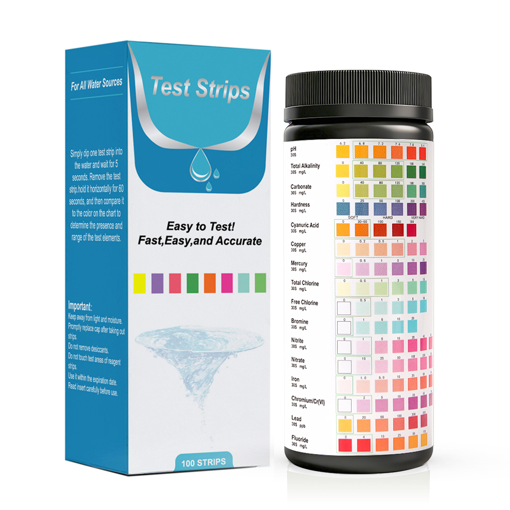 شرائط اختبار المياه Yieryi 16  - مراجعة Marine Aquarium Water Test Kit وسعره
