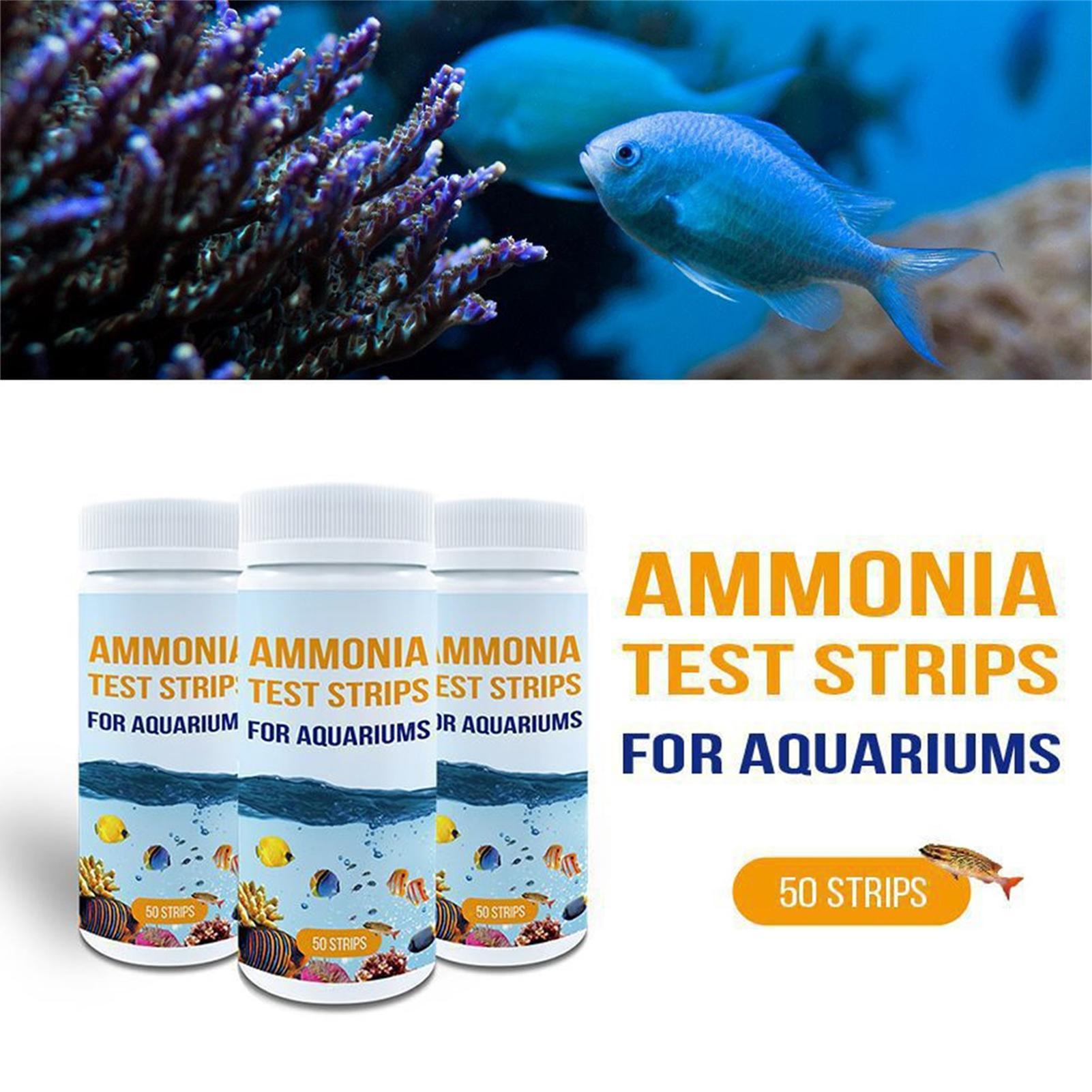 شرائط اختبار الأمونيا للأحواض  - مراجعة Marine Aquarium Water Test Kit وسعره