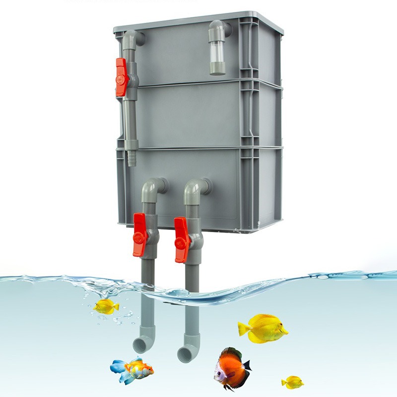 صندوق فلتر تدفق خارجي قابل للت - مراجعة Marine Aquarium Overflow Box وسعره