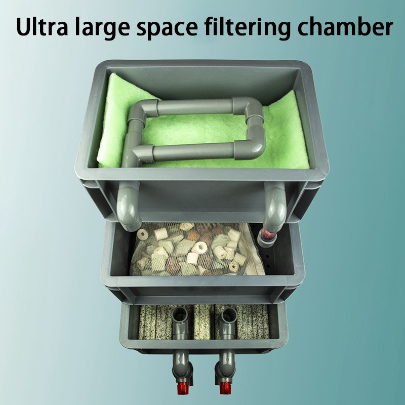 صندوق فلتر تدفق خارجي قابل للت - مراجعة Marine Aquarium Overflow Box وسعره