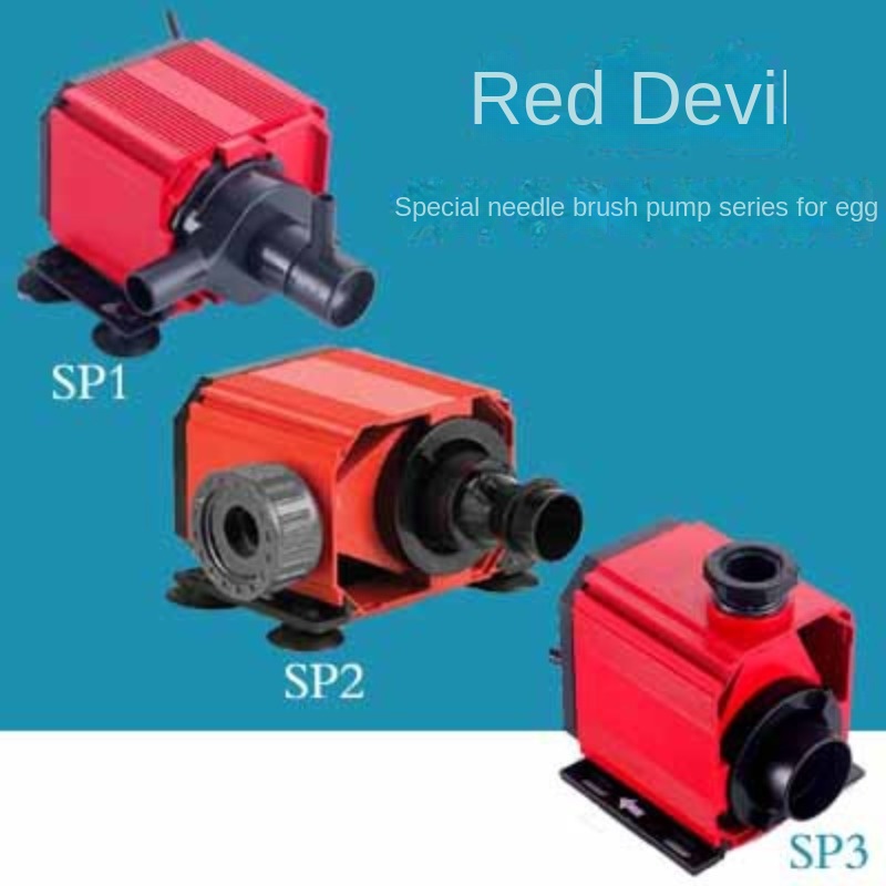 مضخة فرشاة بإبرة حمراء للمقشدة - مراجعة Marine Aquarium Return Pump وسعره