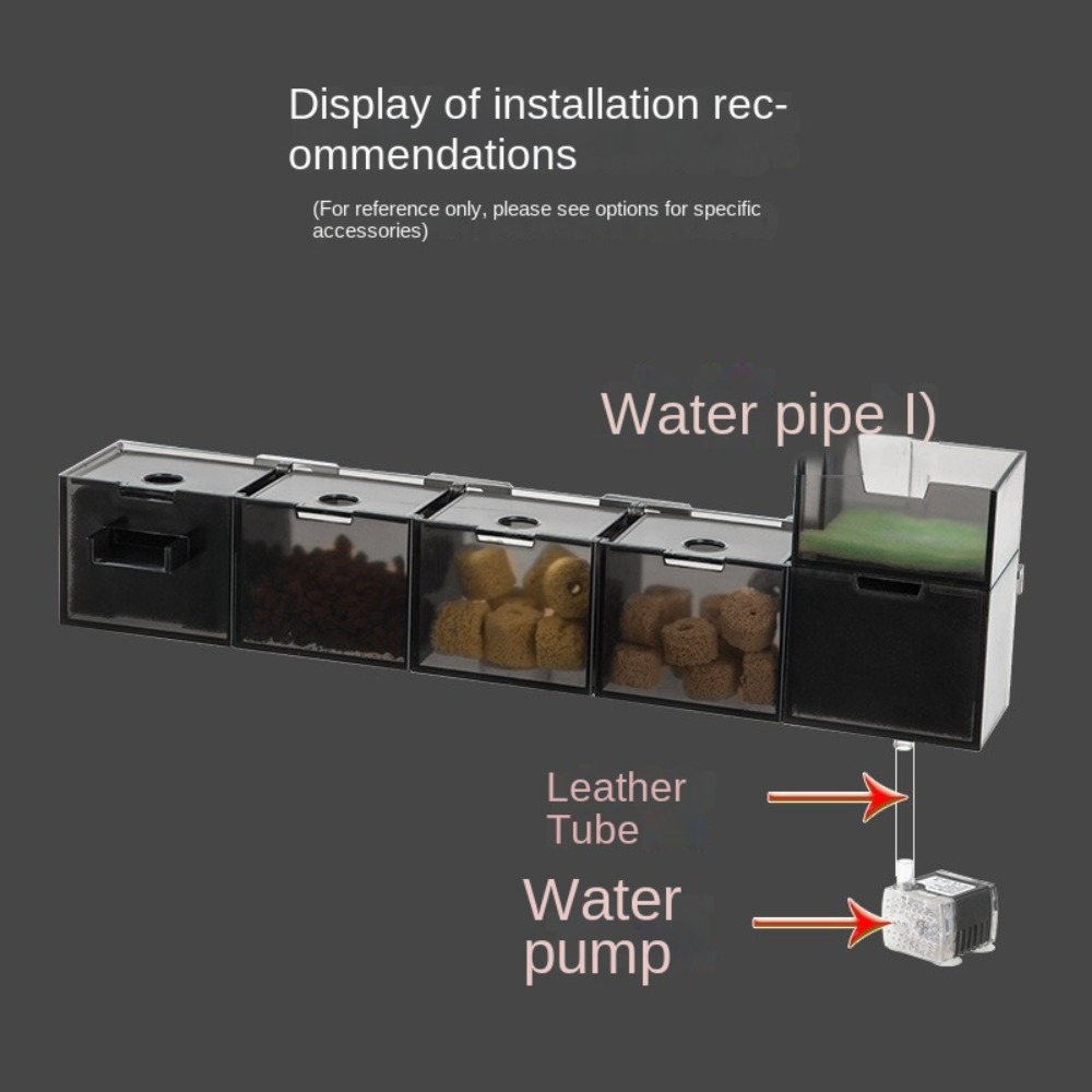 فلتر خارجي ثلاثي الوظائف لأحوا - مراجعة Marine Aquarium Overflow Box وسعره