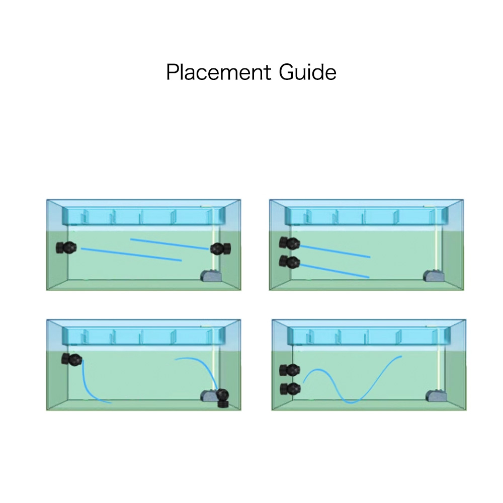 مضخة صانع الأمواج جيباو جيكود  - مراجعة Marine Aquarium Return Pump وسعره