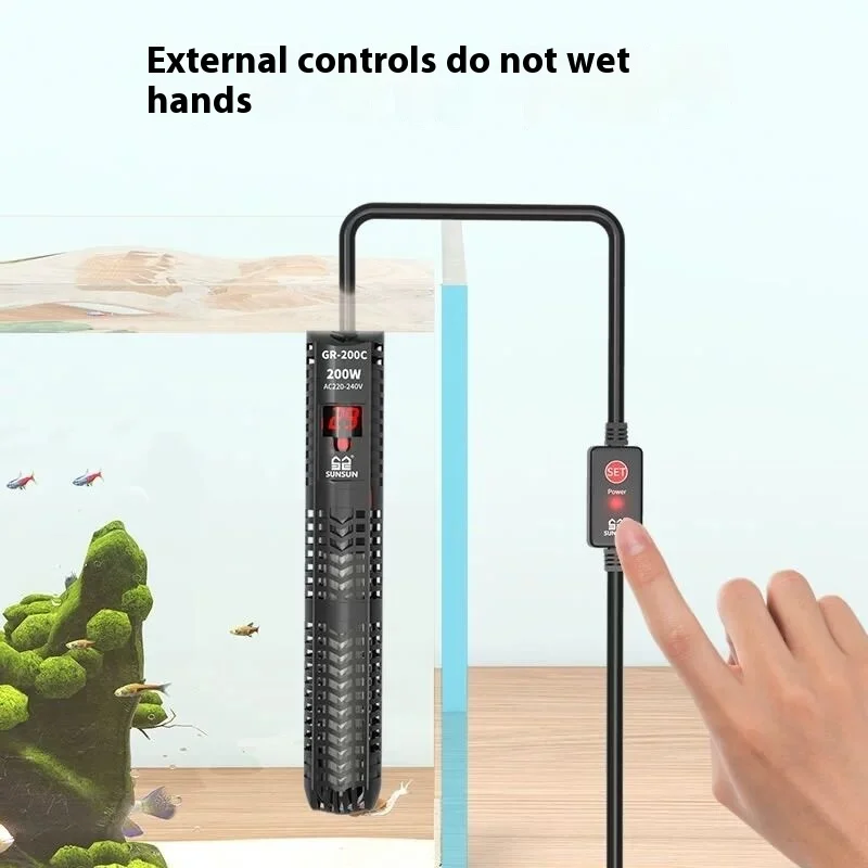 SUNSUN حوض السمك سخان غاطسة خز - مراجعة Aquarium Blue Marine Reef 60 وسعره