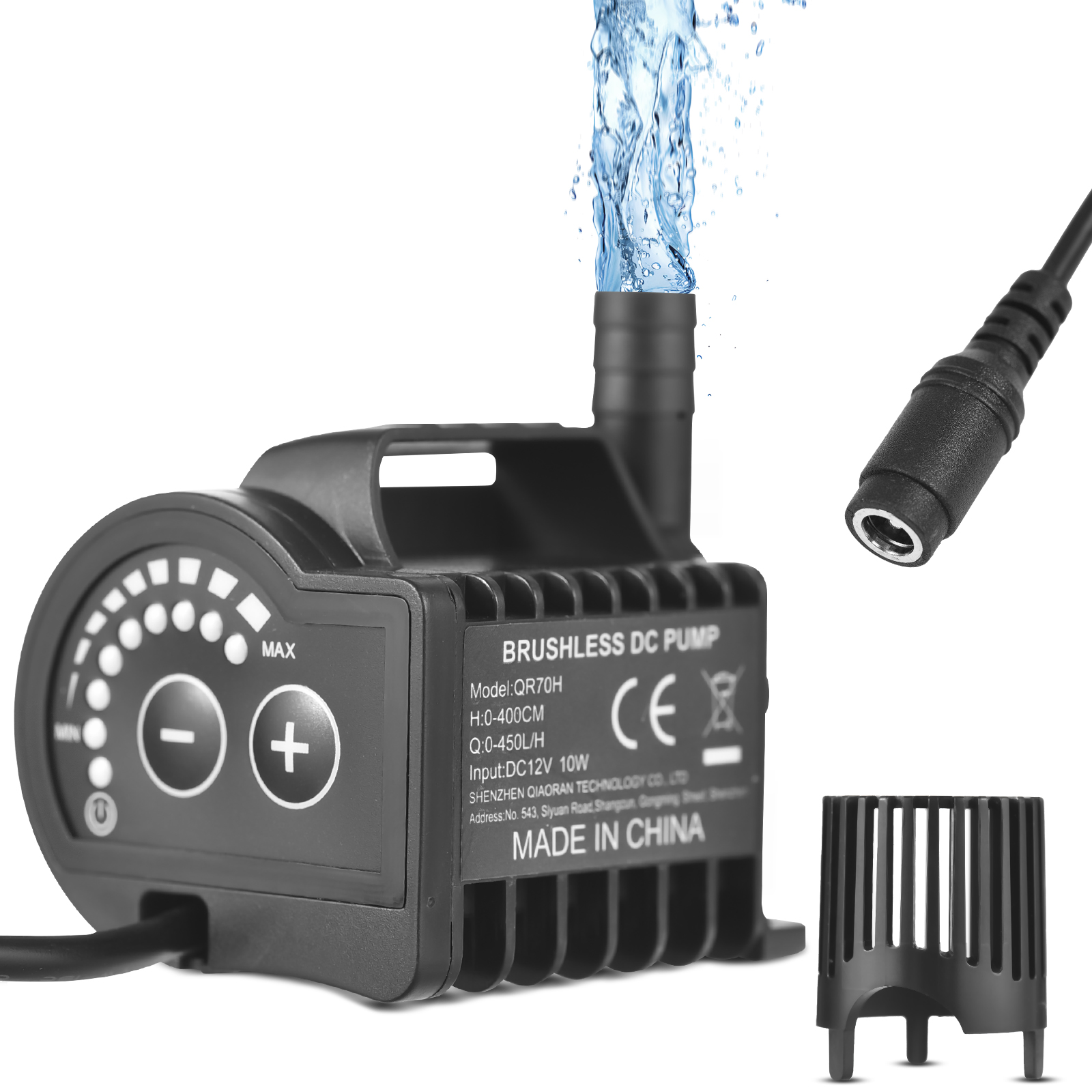 مضخة مياه غاطسة 12 فولت 8 مستو - مراجعة Marine Aquarium Return Pump وسعره