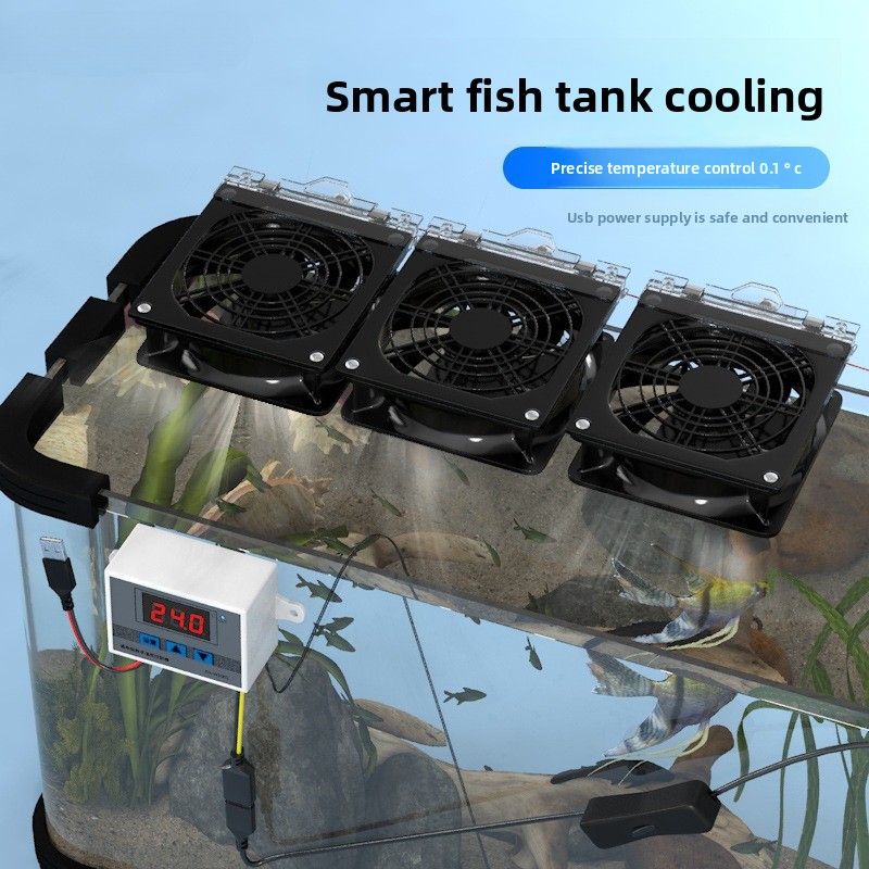 مروحة تبريد ذكية صامتة بمنفذ U - مراجعة Marine Aquarium Chiller وسعره