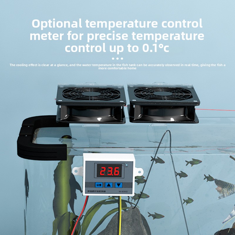 مروحة تبريد ذكية صامتة بمنفذ U - مراجعة Marine Aquarium Chiller وسعره