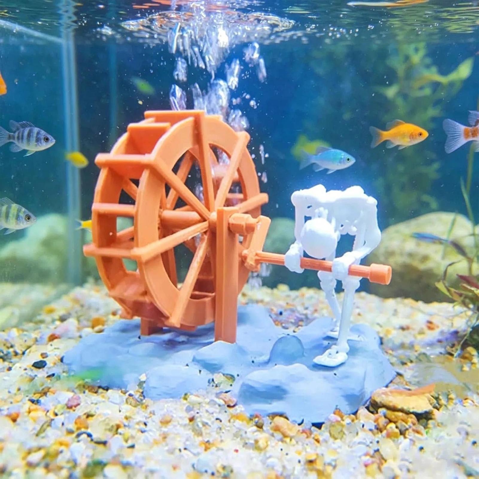 ديكور هيكل عظمي إبداعي للمناظر - مراجعة Aquarium Marineland وسعره