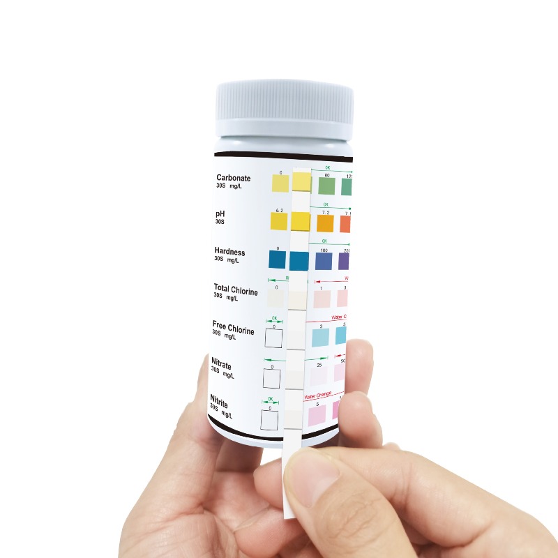 شرائط اختبار أحواض السمك 7 في  - مراجعة Marine Aquarium Water Test Kit وسعره