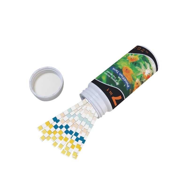 شرائط اختبار أحواض السمك 7 في  - مراجعة Marine Aquarium Water Test Kit وسعره
